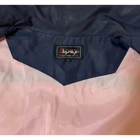 APEX Blue, Red & White Vintage Men’s Athletic Sport Jacket Sz. L (80s, 90s) - Picture 11 of 11